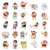 50 Cartoon Cute Laptop Skateboard Suitcase Water Cup Doodle Decoration Stickers
