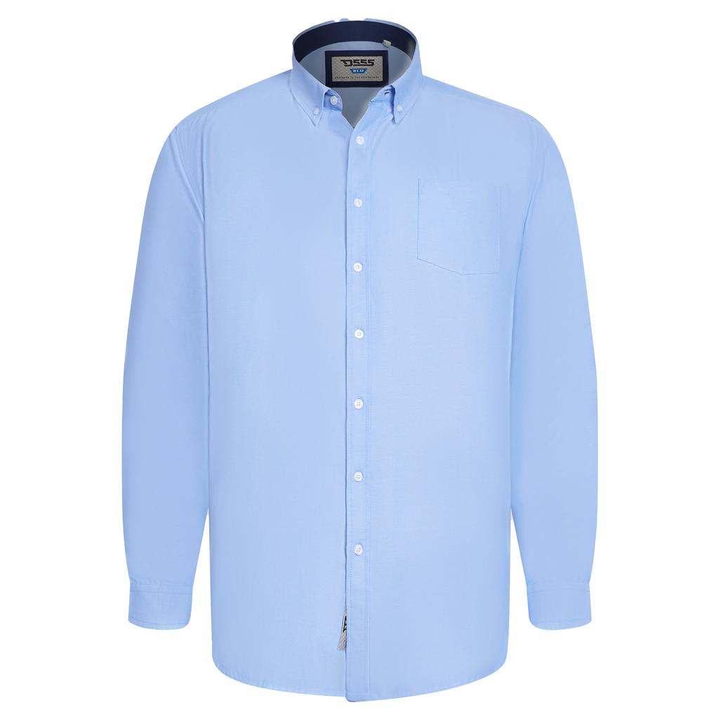 Duke Mens D555 Richard Oxford Tall Long-Sleeved Shirt