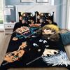 3D Printing Trendy Soft Hunter×Hunter Anime Bedding Set Duvet Cover Pillowcase Comforter King/Queen Size Boys Adult Bed Set