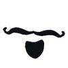 Halloween 16 Styles Fake Moustache Artificial Beards Novelty Sturdy Lifelike Costume