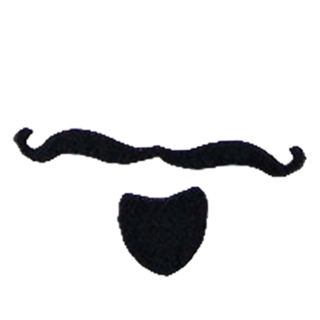 Halloween 16 Styles Fake Moustache Artificial Beards Novelty Sturdy Lifelike Costume