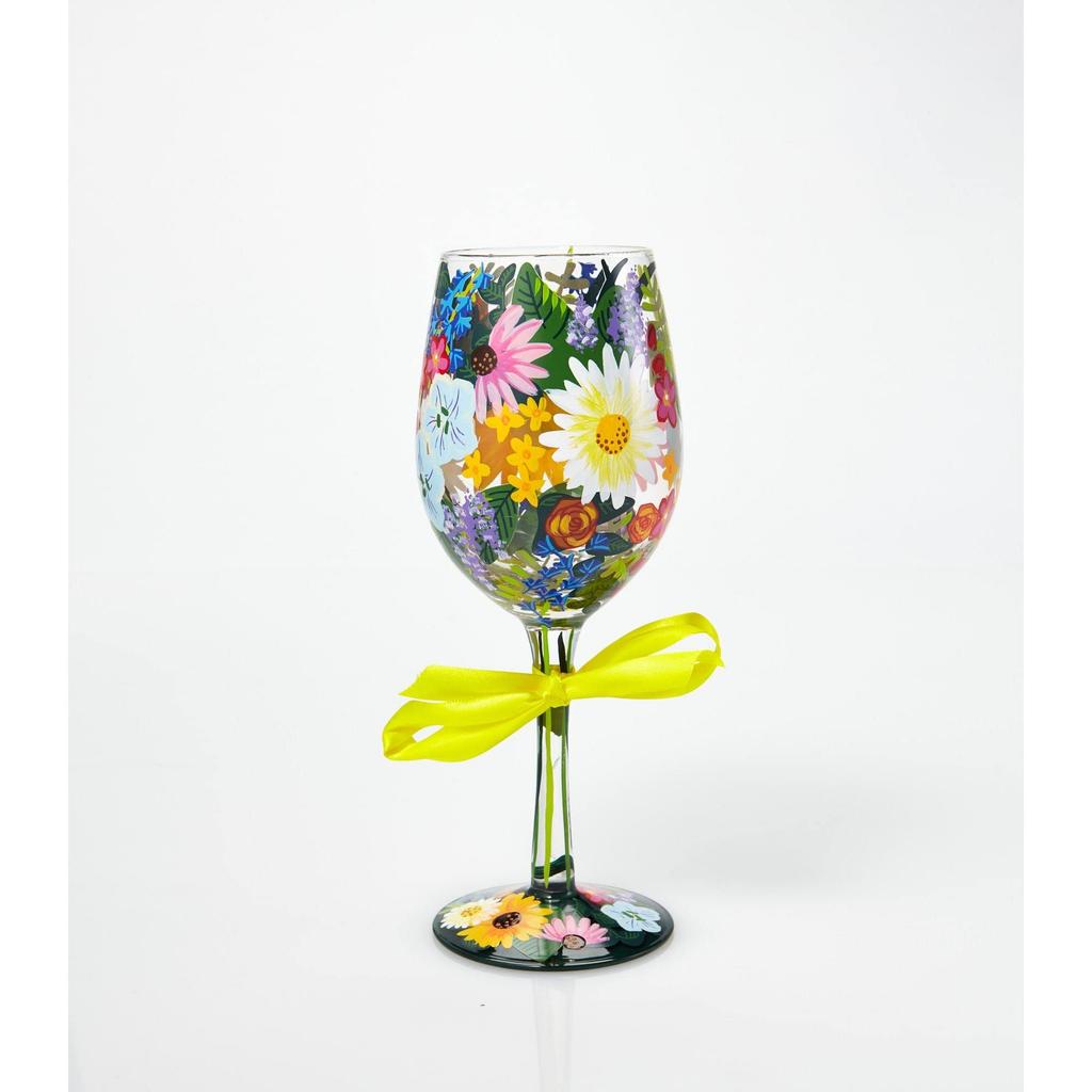Lolita Wine Glass WILDFLOWERS GLS11-5526S