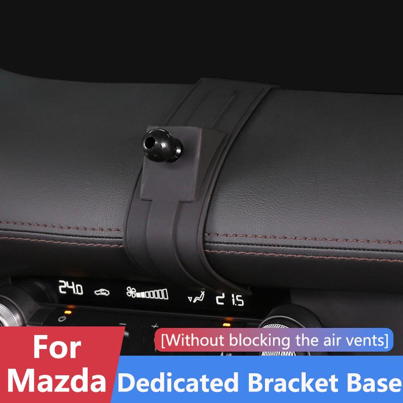 Dedicated Fixed Base For Mazda Atez CX4/CX5/CX8/CX30 Axela Enclave Car Smartphone Holders Mounts Bracket Interior Accessories gbmqn50