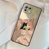 Cartoon Grid Cat Funda Phone Cover Case for Xiaomi Mi 12 12T Pro 13 Lite 14 15 Pro 12X 11 11T 10T
