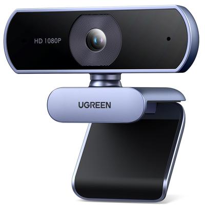 Webová kamera UGREEN, USB, Full HD 1080P, 2 megapixely, mikrofon, automatická korekce světla, ultra široký pozorovací úhel, typ kamery pro PC, Windows, Mac OS