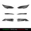 For Tesla Model X  TPU Blackened Headlight Taillight Foglight Protective Film for Model S 2024 Black Color Changing Films