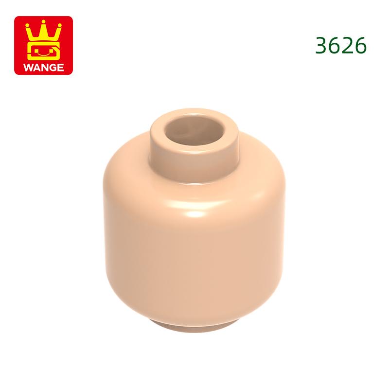 

Non-Toxic 100G 178Pcs/Lot 3626 Doll Head Block Moc Character Color Accessories Compatible With Brick Diy Children S Toy Assembly Gift Box