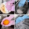 Kitchen dishwashing gloves Silicone household cleaning gloves