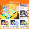 Geschwindigkeits-Druckknopfspiel für Kinder mit Ton und Licht, ABS-Material, wiederaufladbares Spielzeug für Jungen und Mädchen
