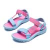 30-38 Children's Plus Size Simple and Fashionable Velcro Casual Sandals Girls' Beach Shoes