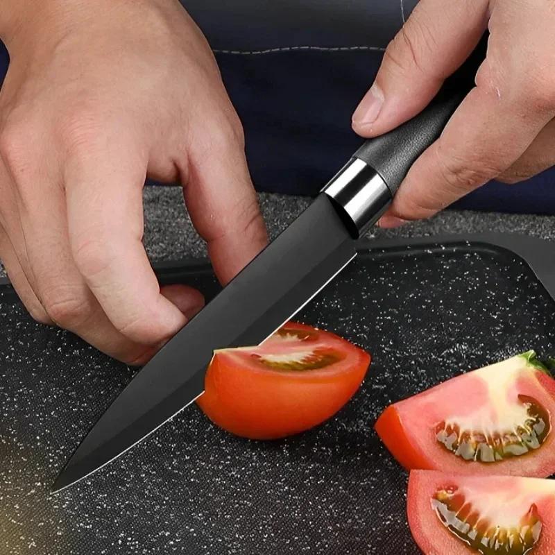 Stainless Steel Melon Fruit Cutting Kitchen Fruit Knife Professional Chef Knives Utility Vegetable Slicing Household Knife Tools