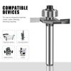 Woodworking Milling T Shaped Cutter With Smooth Rolling Balling Designs For Precise Cutting In Crafting And DIY Projects