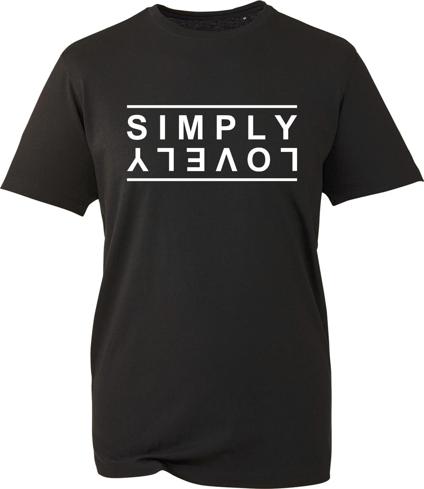 

Simply Lovely Playful Meme Funny Cute Aesthetic Humor Unisex Gift T-Shirt S