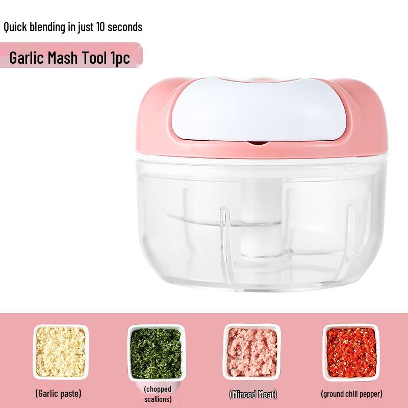 Zhaoran Mini Manual Garlic Chopper