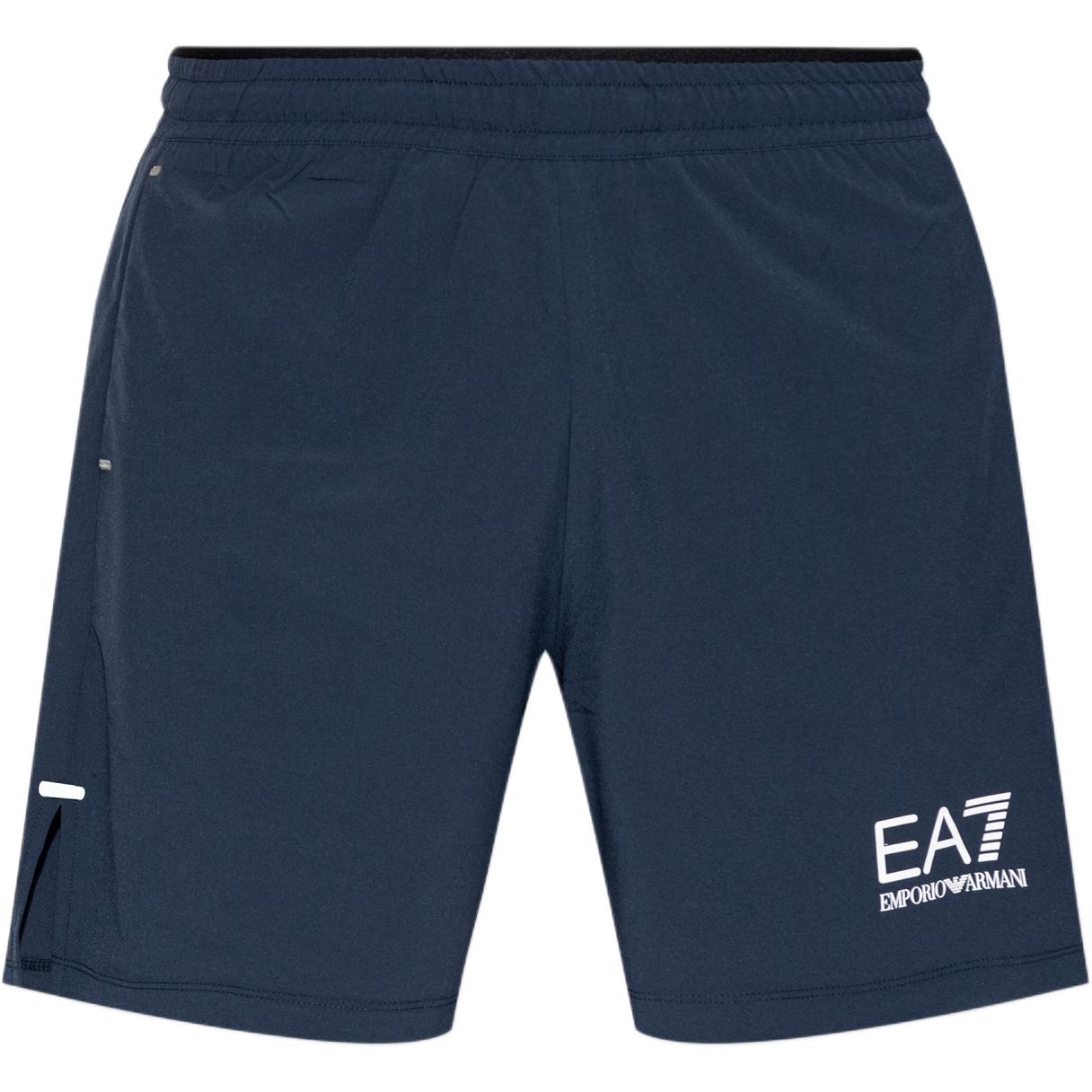 Emporio Armani EA7 Logo Elastic Waist Loose Casual Shorts Men shorts 7M001720-AF21059-UB098 S