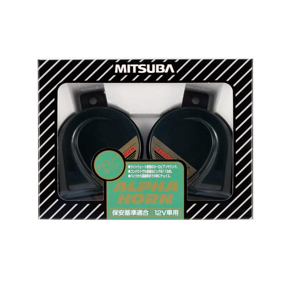 Bocina MITSUBA Alpha Horn [Mitsuba Sankowa] [Claxon] [Número de modelo] MBW-2E11G