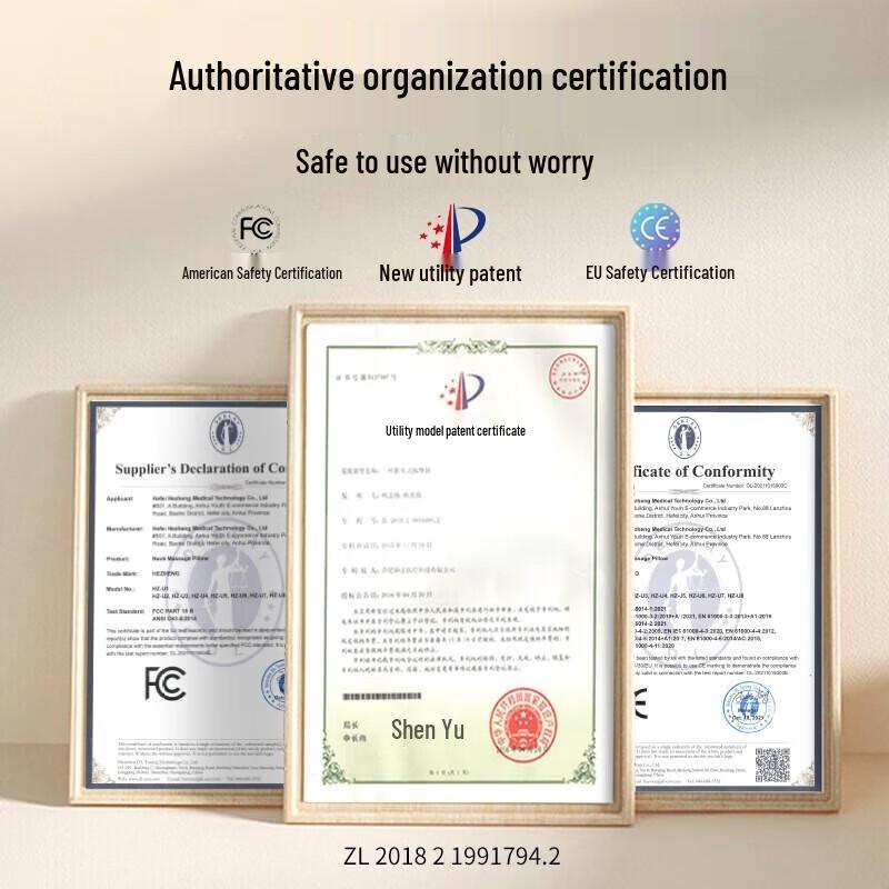 Hezheng U-shaped Cervical Massage Pillow