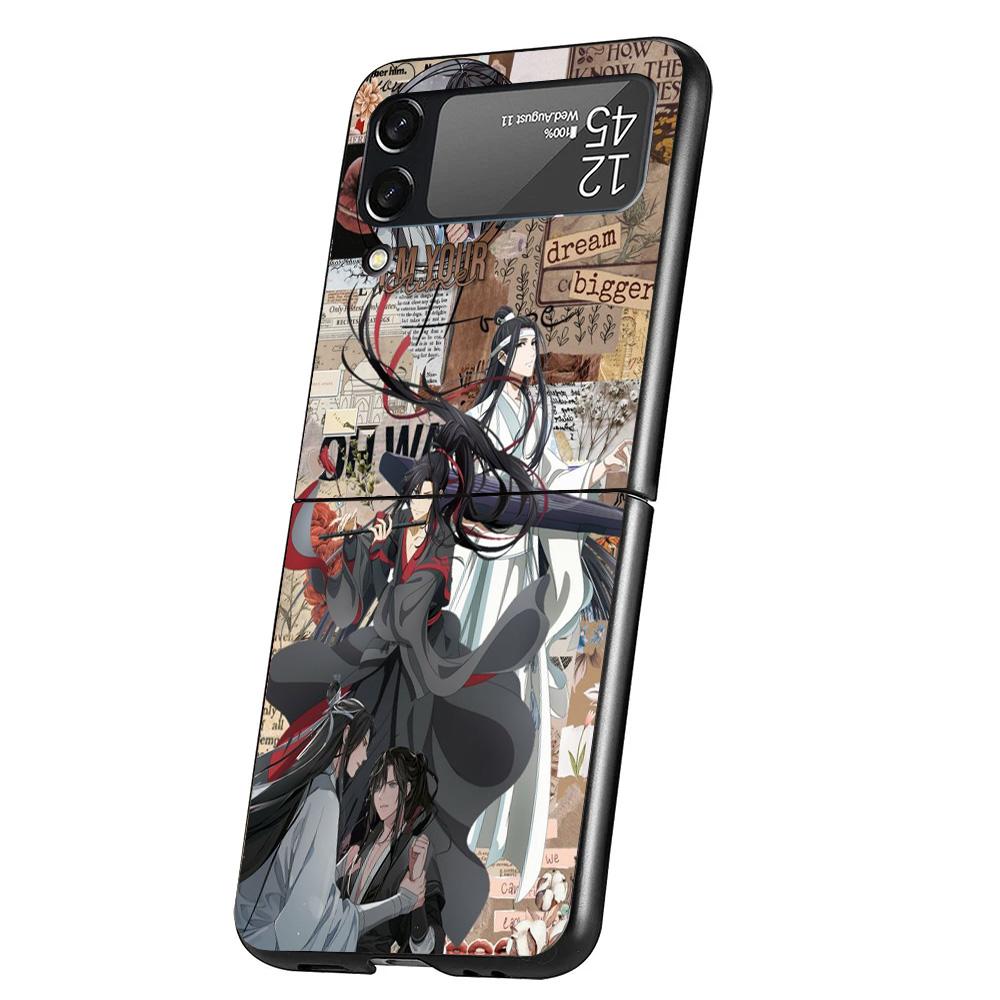 

Anime Mo Dao Zu Shi Cover Phone Case For Samsung Galaxy Z Flip 7 6 5 4 3 5G Flip7 Flip6 Flip5 Flip4 Flip3 Black Fundas Shell Gal Samsung Z Flip 6