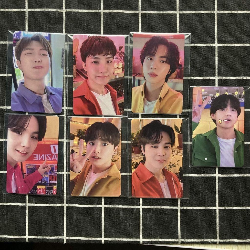 [USED] BTS Trading Card PTD Weverse Global Bonus 7 cards for all members