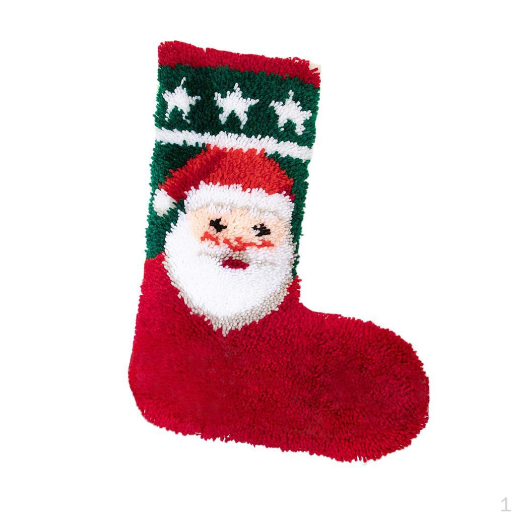 

Пряжа для вязания крючком для изготовления рождественских носков Santa Claus