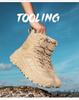 Herren Outdoor Hohe Taktische Stiefel - Langlebig, Schmutzabweisend, Ideal für Wandern und Bergsteigen