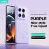 For Motorola Moto Signature 5G X70 Air Pro Case Inner Fur Liquid Silicone For Magsafe Ring Holder Soft Mobile Phone Cover