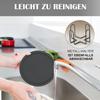12Pcs Heat Resistant Drink Coasters 10cm Diameter Cup Mats Silicone Coasters  Home Use