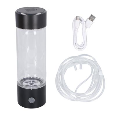 410ml Portable Hydrogen Water Generator with Nasal Hose Hydrogen Rich Water Maker Machine 1200‑1400ppb