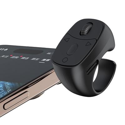 Bluetooth-Compatible 5.3 Fingertip Ring Remote Control Remote Control Mouse Fingertip Remote Control Page Turner for Smartphones