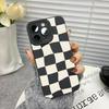 Trendy Plaid Silicone Case for iPhone 17/16/15/14 Pro & Xiaomi 13