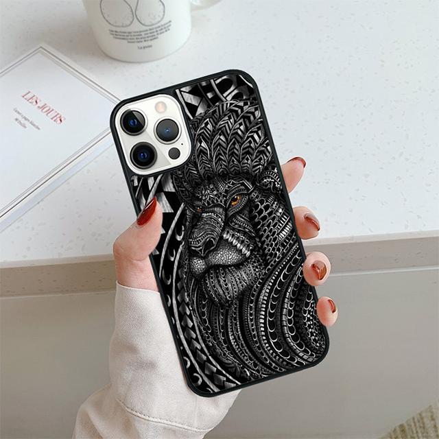 Maori Polynesian Samoan Tribal Phone Case For iPhone 17 Air 14 15 16 13 12 Cover For Apple Pro Max 6S Plus