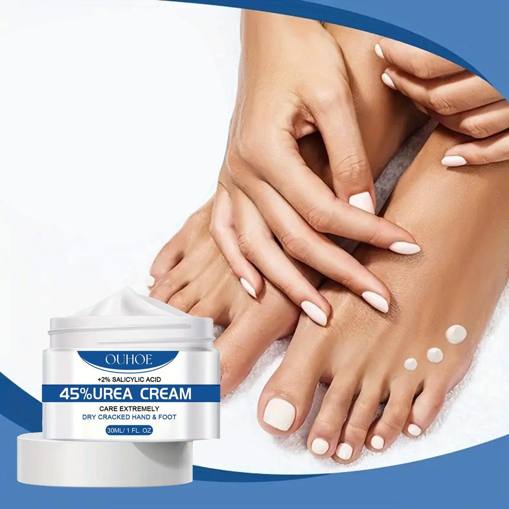 Urea 45% Foot Cream Remove Calluses Dead Skin Soften Cuticle Repair Smooth Anti Cracking Dry Cracked Heel Moisturizer Hand Cream