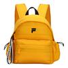 Fashion Sports Fabric Backpack Women Backpack Gold-Orange T13W141102F-YE