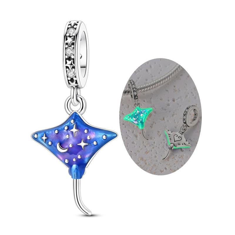 Charms Silver 925 Animal Pendant Beaded Cat Dog Leopard Pony Charms Fit Bracelet Bangle Necklace DIY Women Jewelry Making Gifts