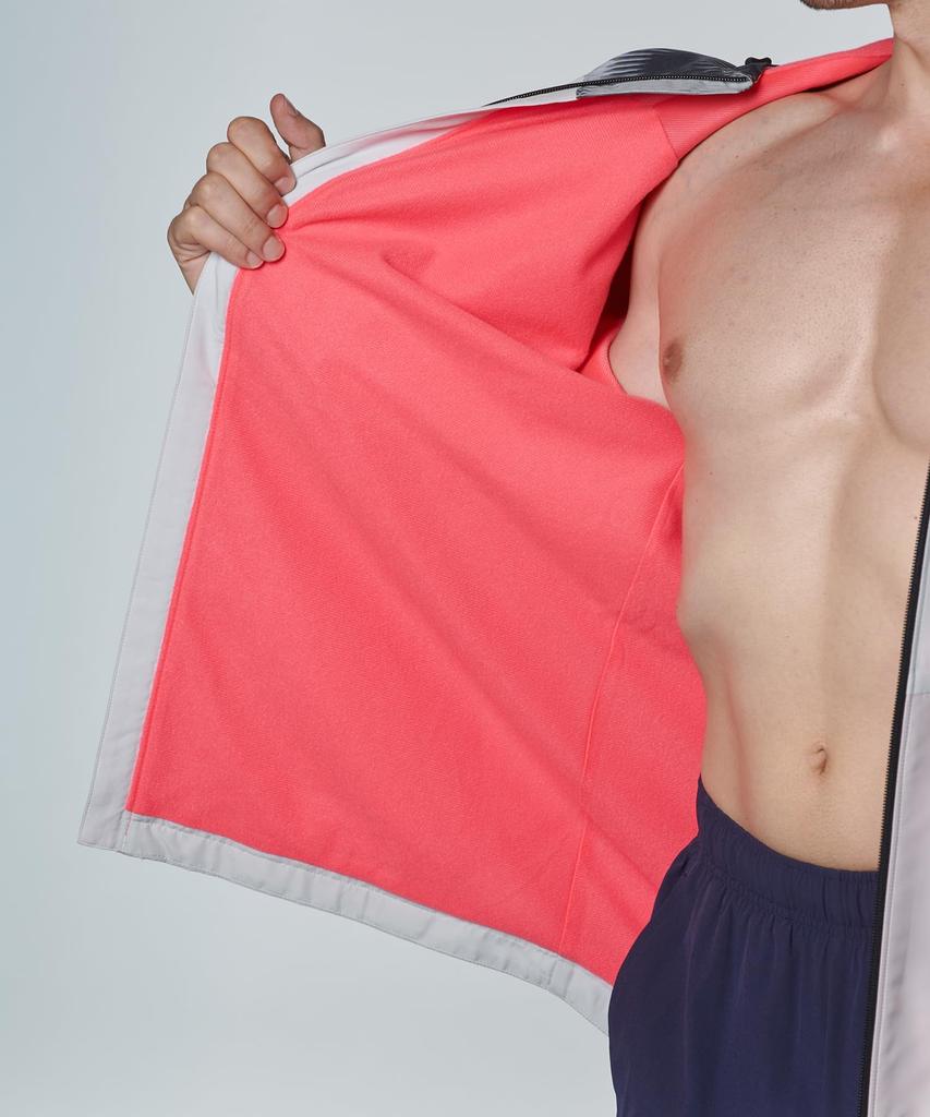 UA TRICOT LINED WOVEN JACKET Halo Gray XXL [Under Armour]