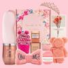 Birthday Gifts for Women,Happy Birthday Unique Female Gift Ideas for Girl Best Friend Gift Pink Gift Box Gift Basket for Women Gifts Set for Teenage