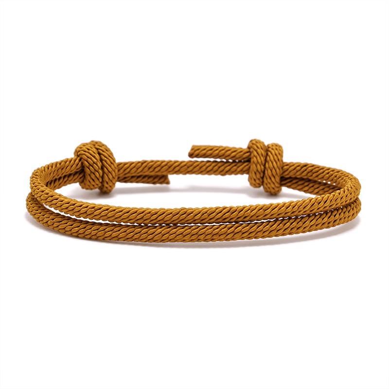 Meetvii Simple Milan Rope Bracelets Men Women Handmade Adjustable Red Thread Couple Bracelets Best Friend Gift Jewelry