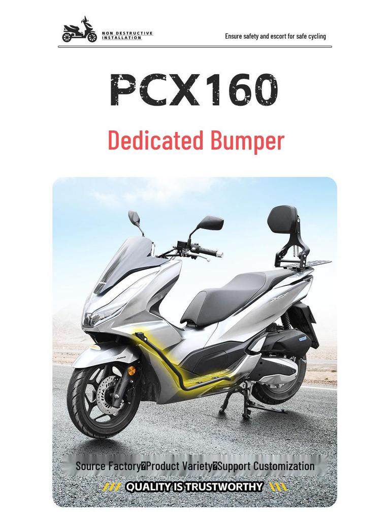 Honda PCX160 Motorrad Sturzbügel & Sturzpads