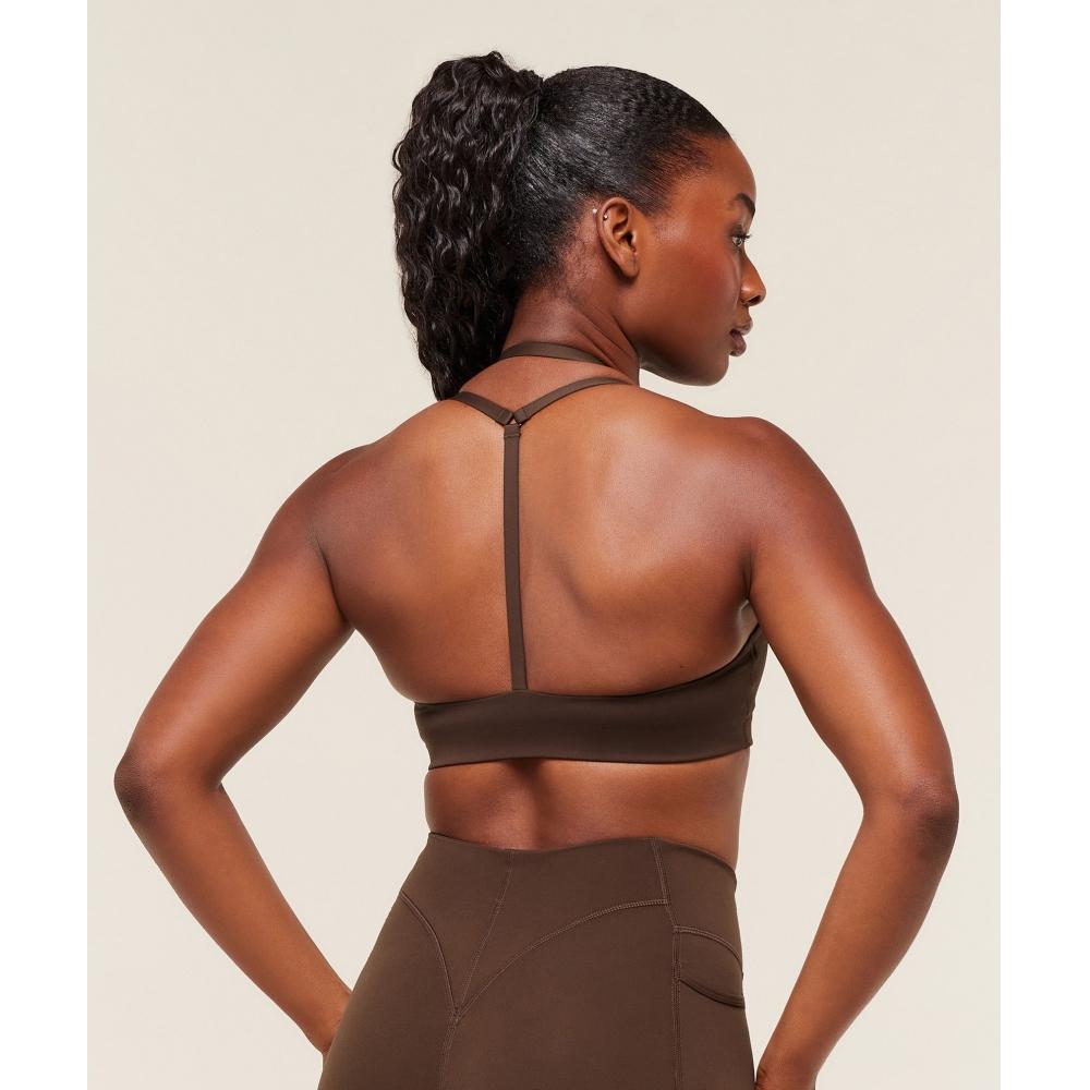 Gymshark Reps T Back sporTs Bra Archive Brown B3b3d Nby8