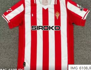 2526 Thai Football Fan Jersey Santos Marseille America Mallorca Short-sleeved Quick-drying T-shirt New La Liga
