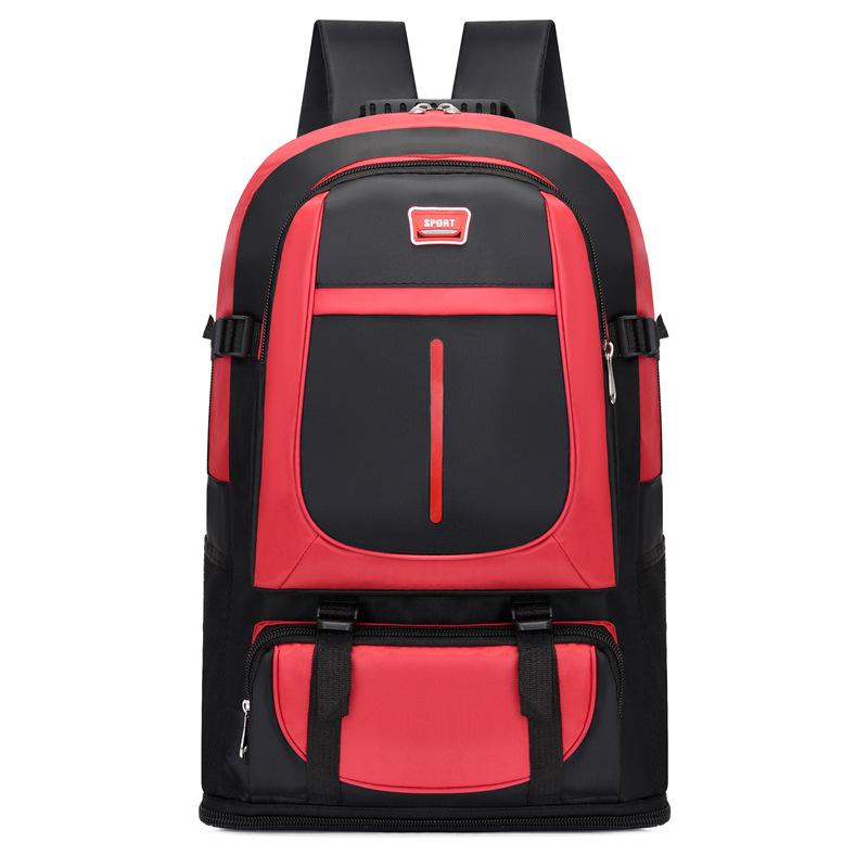 Large Capacity Backpack Men's Mountaineering Backpack Waterproof Travel Bag Lightweight Travel Backpack Women's Double-Shoulder Backpack