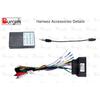 Car Radio Fascias Frame For Iveco Daily 2014-2022 9 inch 2DIN Stereo Panel Wiring Harness Power Cable Adapter Canbus Decoder