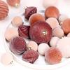 35Pcs Velvet Ball Decorative Hanging Ornament Festival Tree Ball Holiday Decoration Set Tree Pendant