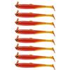 8 Pack Soft Plastic Tail Fishing Multicolor Swimbait for Trout