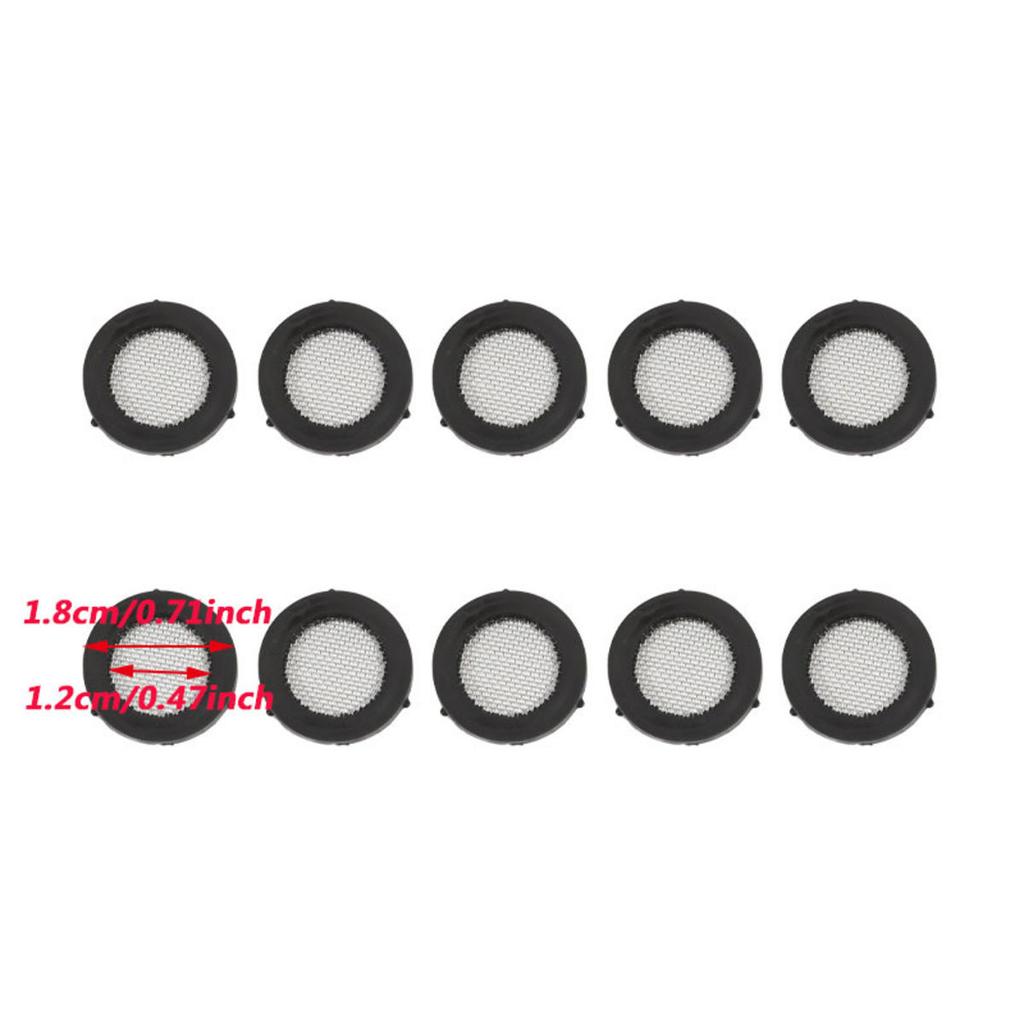 10PCS Rubber Gasket Hose Washer Seal O Ring Flat Gasket Filter Net Garden Shower Head Hose Water Faucet Accessories