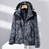 Winter Three-in-one Jacket for Women Two-piece Collection Thickened and Velvet Removable Liner Mountaineering Jacket Wind Resistant Jacket