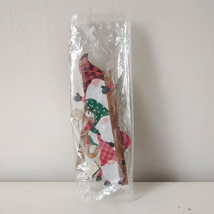 Festive Christmas Door Frame Decoration,Santa and Reindeer Designs Holiday Party