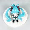 Em Estoque Anime Hatsune Miku Versão Q Feito à Mão Figuras de Ação Dormindo Modelo de PVC Decoração Moda de Animação Brinquedo Presentes de Feriado