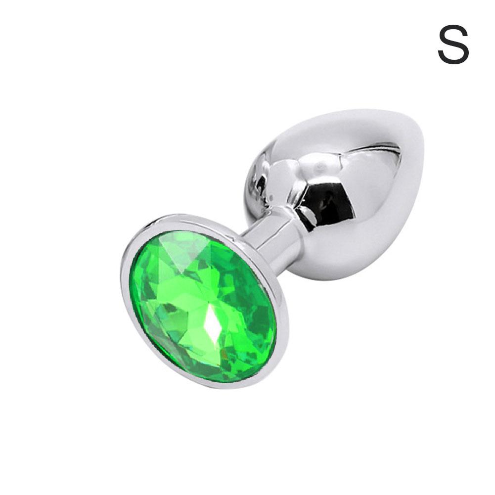 Multi Size Metal Diamond Anal Buttplug Toys for Men Women Couples Anal Expanders Sm Adult Sex Toys Gay Extreme Sex Bdsm Sex