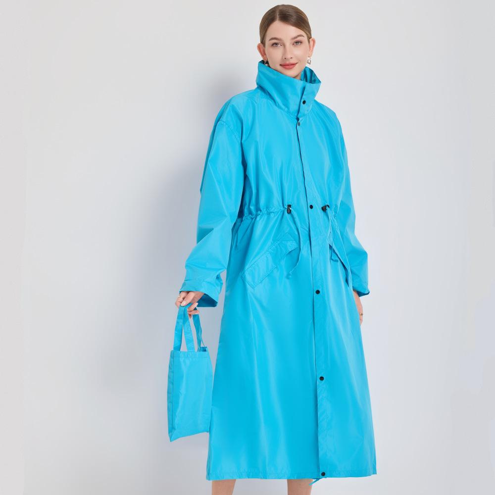 Cross-Border Waterproof Rainstorm-Proof Windbreaker Poncho for Adults - Single-Person Outdoor Hiking Fashion Raincoat